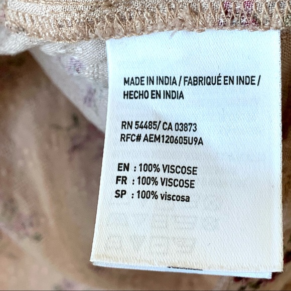 AMERICAN EAGLE OUTFITTERS Floral Blouse—SZ. Med - Picture 9 of 15
